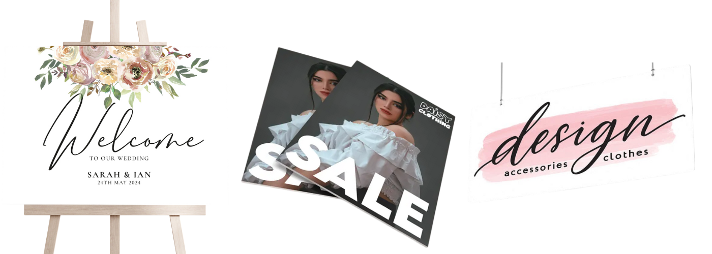 Foamex Sign Sizes