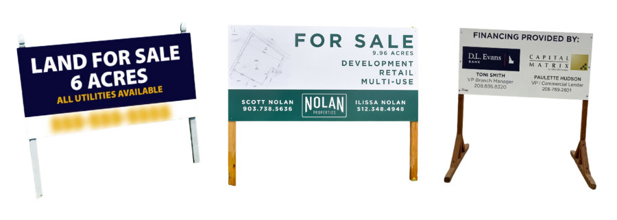 MDO Wood Sign Examples